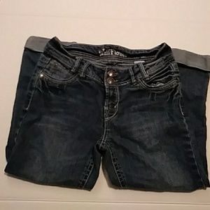 Wallflower Denim Crop/Capri